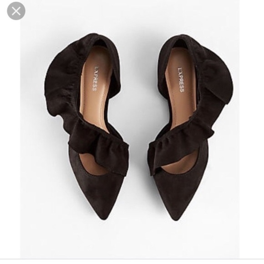 Express Ruffle Flats